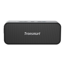 TRONSMART φορητό ηχείο T2 Plus Upgraded, 20W, Bluetooth/NFC, 4000mAh, μαύρο