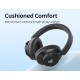 TRONSMART headphones Sounfii Q20, ασύρματα & ενσύρματα, ANC, Φ40mm, 500mAh, μαύρα