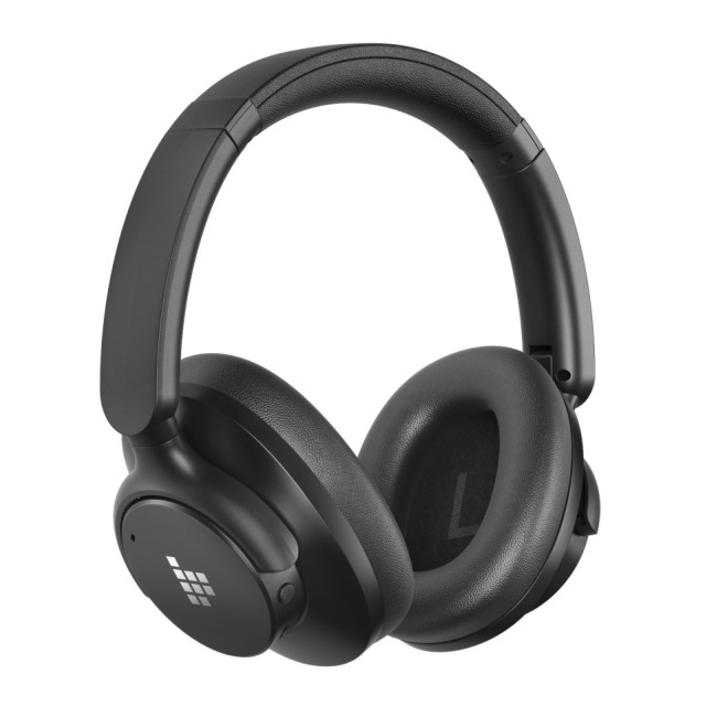 TRONSMART headphones Sounfii Q20, ασύρματα & ενσύρματα, ANC, Φ40mm, 500mAh, μαύρα