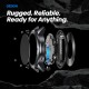 ZEBLAZE smartwatch Stratos 2 Ultra, heart rate, 1.43" AMOLED, GPS, MIL-STD-810H, μαύρο