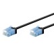 GOOBAY καλώδιο δικτύου 74231, CAT 6A U/UTP, slim, copper, 500MHz, 0.25m, μαύρο GOOBAY καλώδιο δικτύου 74231, CAT 6A U/UTP, slim, copper, 500MHz, 0.25m, μαύρο