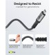 GOOBAY καλώδιο USB-C 74210, USB4, 240W, 40Gbps, 8K/60Hz, 0.50m, γκρι GOOBAY καλώδιο USB-C 74210, USB4, 240W, 40Gbps, 8K/60Hz, 0.50m, γκρι