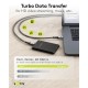 GOOBAY καλώδιο USB-C 74210, USB4, 240W, 40Gbps, 8K/60Hz, 0.50m, γκρι GOOBAY καλώδιο USB-C 74210, USB4, 240W, 40Gbps, 8K/60Hz, 0.50m, γκρι