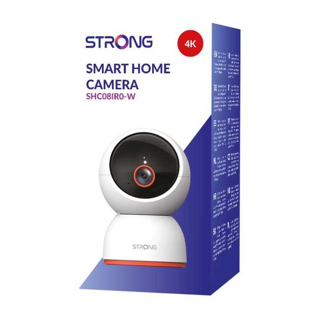 STRONG smart κάμερα SHC08IR0-W, 8MP, WiFi, PTZ, SD