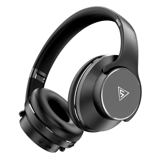 DOQAUS headphones DESIGN 1, ασύρματα & ενσύρματα, Φ40mm, 600mAh, μαύρα DOQAUS headphones DESIGN 1, ασύρματα & ενσύρματα, Φ40mm, 600mAh, μαύρα