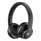 DOQAUS headphones DESIGN 3, ασύρματα & ενσύρματα, Φ40mm, 600mAh, μαύρα DOQAUS headphones DESIGN 3, ασύρματα & ενσύρματα, Φ40mm, 600mAh, μαύρα