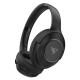 DOQAUS headphones FOCUS 5, ασύρματα & ενσύρματα, Φ40mm, 1000mAh, μαύρα DOQAUS headphones FOCUS 5, ασύρματα & ενσύρματα, Φ40mm, 1000mAh, μαύρα