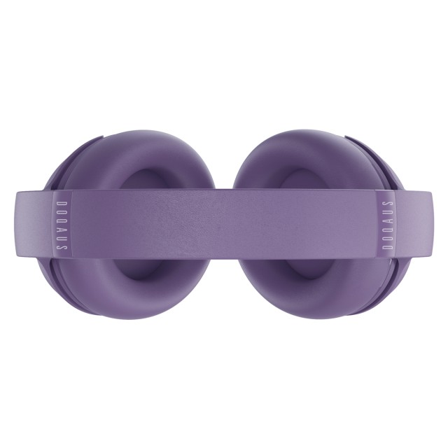 DOQAUS headphones FOCUS 5, ασύρματα & ενσύρματα, Φ40mm, 1000mAh, μωβ DOQAUS headphones FOCUS 5, ασύρματα & ενσύρματα, Φ40mm, 1000mAh, μωβ