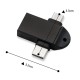 POWERTECH αντάπτορας USB σε USB-C & micro USB CAB-UC090, 5Gbps, μαύρος