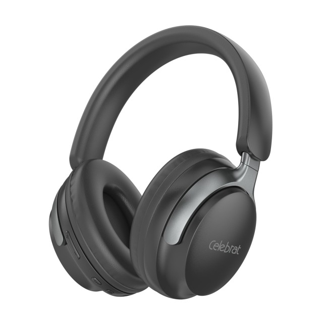CELEBRAT headphones A40, ασύρματα & ενσύρματα, 40mm, 250mAh, μαύρα CELEBRAT headphones A40, ασύρματα & ενσύρματα, 40mm, 250mAh, μαύρα