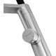 BRUNO μπαταρία πάγκου κουζίνας M54801-817C, αναμεικτική, ασημί