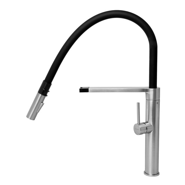 BRUNO μπαταρία πάγκου κουζίνας M54801-817C, αναμεικτική, ασημί