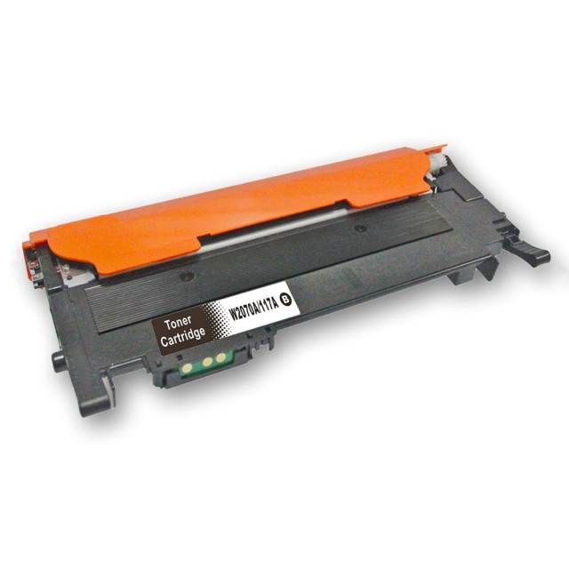 Συμβατό toner για HP, W2070A-117A, 1K σελίδες, μαύρο