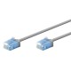 GOOBAY καλώδιο δικτύου 74227, CAT 6A U/UTP, slim, copper, 500MHz, 10m, γκρι GOOBAY καλώδιο δικτύου 74227, CAT 6A U/UTP, slim, copper, 500MHz, 10m, γκρι