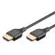 GOOBAY καλώδιο HDMI 75296 με Ethernet, slim, 4K/60Hz, 18 Gbps, 5m, μαύρο GOOBAY καλώδιο HDMI 75296 με Ethernet, slim, 4K/60Hz, 18 Gbps, 5m, μαύρο