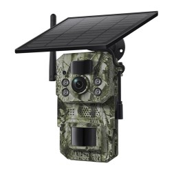 SECTEC smart ηλιακή κάμερα κυνηγού ST-HC809, 3MP, 4G, PIR, SD, IP66