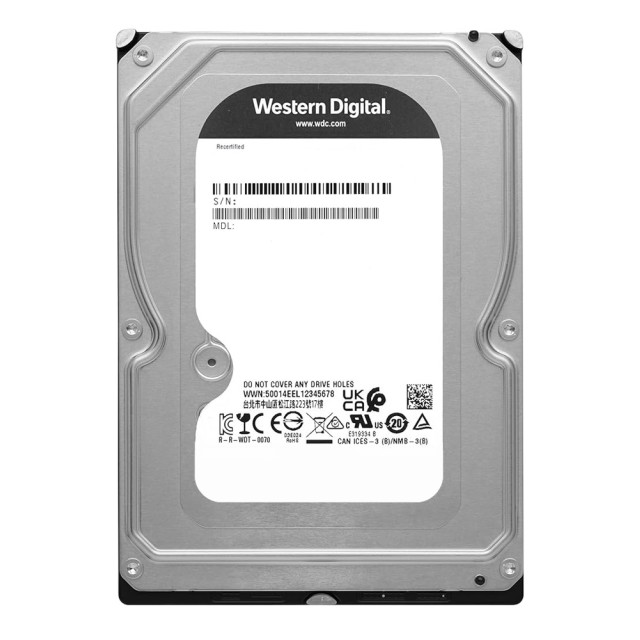 WD σκληρός δίσκος Purple 3.5", 1TB, 64MB, 5400RPM, 6Gb/s, FR