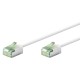 GOOBAY καλώδιο δικτύου 74357, CAT 8.1 U/FTP, slim, copper, 2000MHz, 0.15m, λευκό GOOBAY καλώδιο δικτύου 74357, CAT 8.1 U/FTP, slim, copper, 2000MHz, 0.15m, λευκό