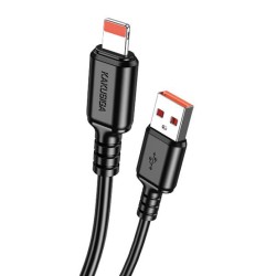 KAKUSIGA καλώδιο Lightning σε USB KSC-982, 15W, 480Mbps, 1m, μαύρο