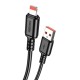 KAKUSIGA καλώδιο Lightning σε USB KSC-982, 15W, 480Mbps, 1m, μαύρο