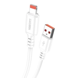 KAKUSIGA καλώδιο Lightning σε USB KSC-982, 15W, 480Mbps, 1m, λευκό