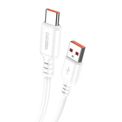 KAKUSIGA καλώδιο USB-C σε USB KSC-982, 15W, 480Mbps, 1m, λευκό