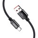 KAKUSIGA καλώδιο USB-C σε USB KSC-970, 15W, 480Mbps, 1m, μαύρο