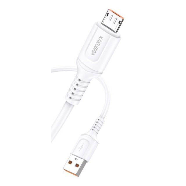 KAKUSIGA καλώδιο micro USB σε USB KSC-805, 12W, 480Mbps, 1m, λευκό
