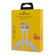 POWERTECH καλώδιο USB-C σε USB PTR-0160, 60W, 480Mbps, 1m, λευκό