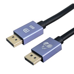 POWERTECH καλώδιο DisplayPort CAB-DP074, 8K/60Hz, 48 Gbps, 3m, μαύρο
