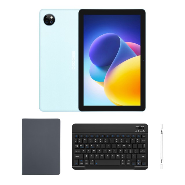 DOOGEE tablet T10W με πληκτρολόγιο/στύλο αφής/θήκη, 10.1", 4/128GB, 4G, Android 14, 8000mAh, μπλε DOOGEE tablet T10W με πληκτρολόγιο/στύλο αφής/θήκη, 10.1", 4/128GB, 4G, Android 14, 8000mAh, μπλε