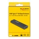 DELOCK θήκη για M.2 NVMe PCIe/SATA SSD 42031, 20Gbps, tool free, μαύρη DELOCK θήκη για M.2 NVMe PCIe/SATA SSD 42031, 20Gbps, tool free, μαύρη