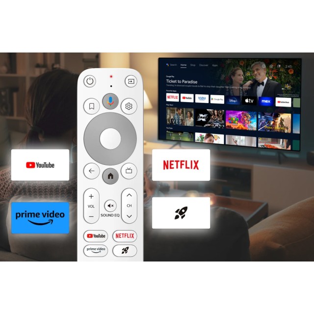 HOMATICS TV Stick HD, 1080p, 1/32GB, WiFi, Google/Netflix πιστοποίηση, Android 11 HOMATICS TV Stick HD, 1080p, 1/32GB, WiFi, Google/Netflix πιστοποίηση, Android 11