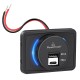 POWERTECH πρίζα USB για σκάφη & οχήματα PTL-027, USB & USB-C