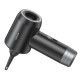 USAMS 2 σε 1 σκουπάκι χειρός & air duster ZB291, 60W, 4000mAh, μαύρο