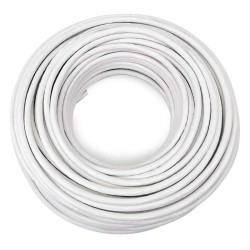 CABLEL καλώδιο ρεύματος NYMHY HO5VV-F 3x 1.5mm², 300/750V, 100m, λευκό