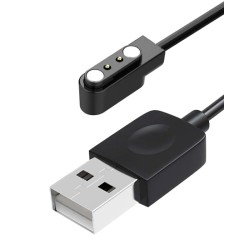 ZEBLAZE USB καλώδιο φόρτισης για smartwatch Ares 3 Plus, μαύρο