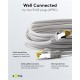 GOOBAY καλώδιο δικτύου 91585, CAT 7 S/FTP, copper, 500MHz, 1m, γκρι