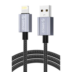 ORICO καλώδιο Lightning σε USB GQA12, 2.4A, 480Mbps, 1m, μαύρο
