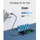 ORICO καλώδιο Lightning σε USB-C C2L, 29W, 480Mbps, 1m, μαύρο