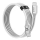 ORICO καλώδιο USB-C CDX-100CC, 100W, 480Mbps, 1m, λευκό