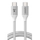 ORICO καλώδιο USB-C CDX-100CC, 100W, 480Mbps, 1m, λευκό