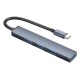ORICO USB hub AHC2-4A, 4x θυρών, USB 3.0, 5Gbps, USB-C σύνδεση, γκρι