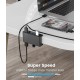ORICO USB hub MH4PU-P με σφιγκτήρα, 4x θυρών, 5Gbps, USB σύνδεση, μαύρο ORICO USB hub MH4PU-P με σφιγκτήρα, 4x θυρών, 5Gbps, USB σύνδεση, μαύρο