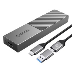 ORICO θήκη για M.2 NVME SSD M206C3-G2, 10Gbps, γκρι