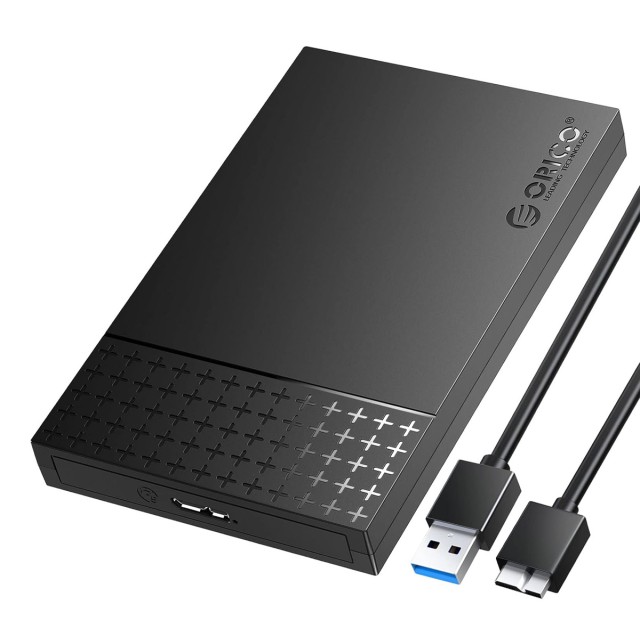 ORICO θήκη για 2.5" SATA HDD/SSD 2526U3-V1, 5Gbps, μαύρη ORICO θήκη για 2.5" SATA HDD/SSD 2526U3-V1, 5Gbps, μαύρη