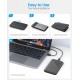 ORICO θήκη για 2.5" SATA HDD/SSD 25PW1C-C3, 5Gbps, μαύρη ORICO θήκη για 2.5" SATA HDD/SSD 25PW1C-C3, 5Gbps, μαύρη