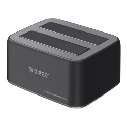ORICO docking station για 2.5" ή 3.5" SATA HDD/SSD 6829C3-V1, 2 θέσεων, 5Gbps, μαύρο