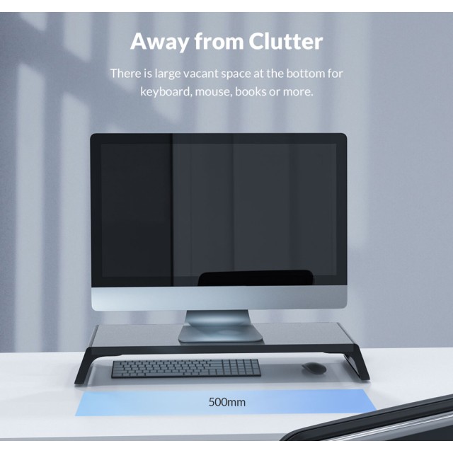 ORICO επιτραπέζια βάση οθόνης/laptop HSQ-M1, μαύρη