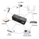 POWERTECH mini DC UPS PT-1436, 18W, 8800mAh, 3x DC, USB/USB-C/LAN/POE, μαύρο POWERTECH mini DC UPS PT-1436, 18W, 8800mAh, 3x DC, USB/USB-C/LAN/POE, μαύρο
